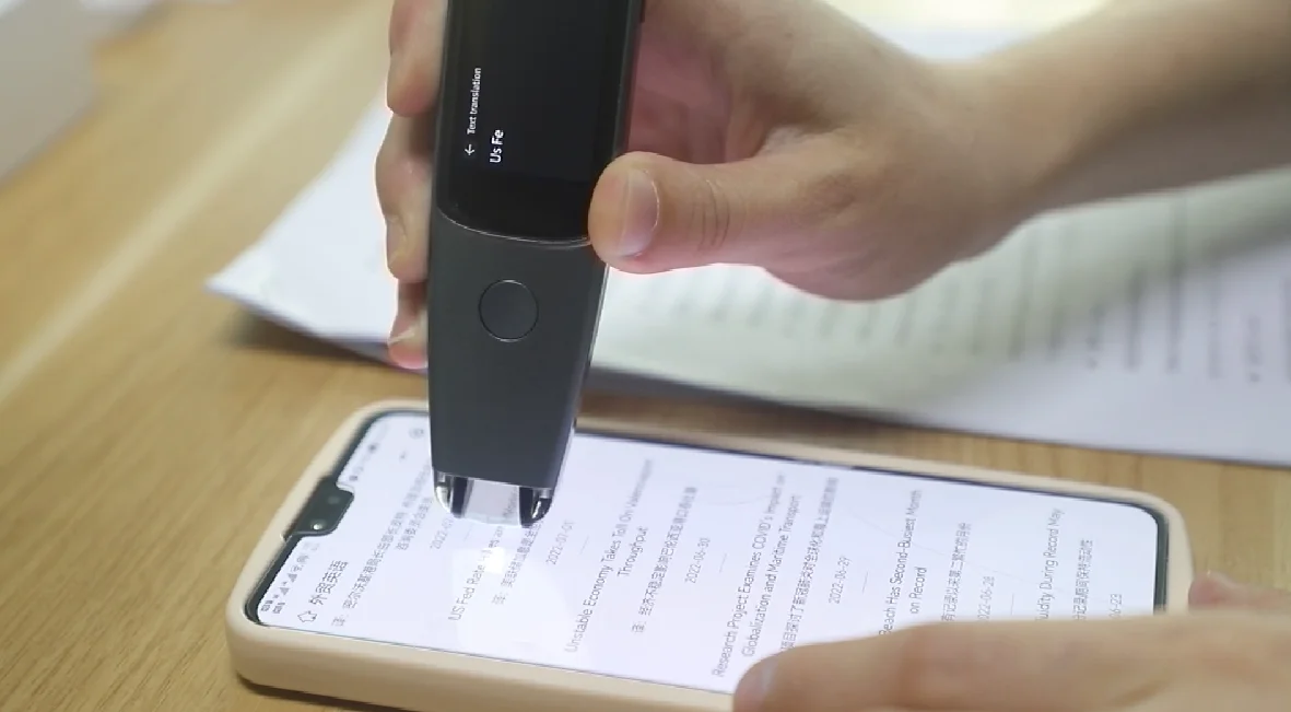 Перьевая ручка с синхронизированным переводом в реальном времени сканер на 112 языке голосовой регистратор передача текста