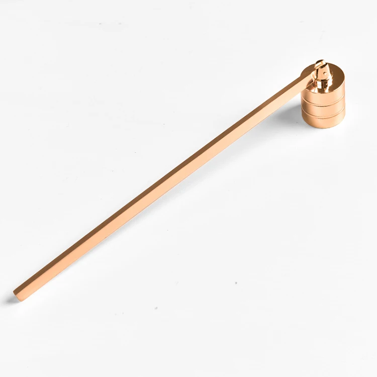 Custom Wedding Fire Extinguisher Stainless Steel Mini Oem Cheap Custom Label Rose Gold Color Candle Snuffer In Bulk