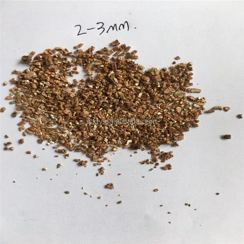 Wholesale Price 1-3mm/2-3mm Gold Expand Vermiculite for Vietnam Agriculture