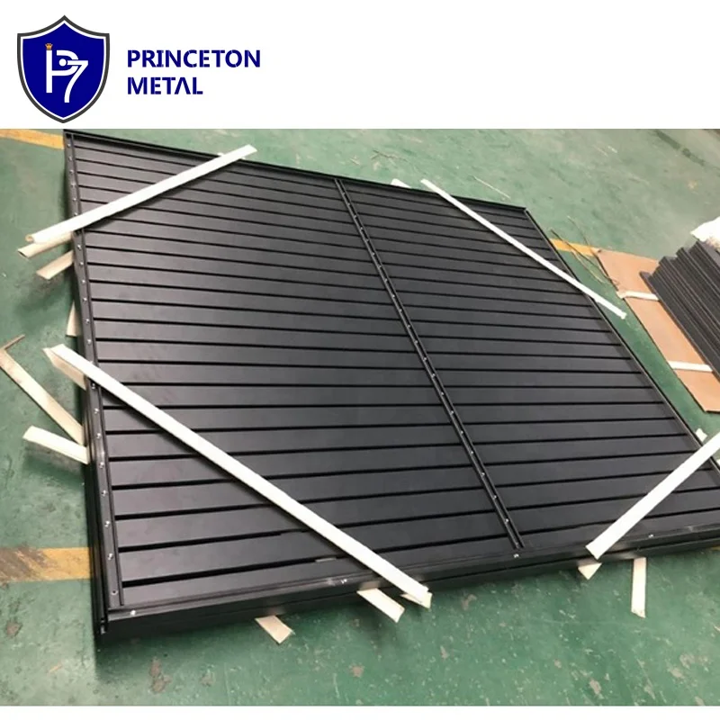 panel material outdoor wall home fencing strong customization aluminum fence