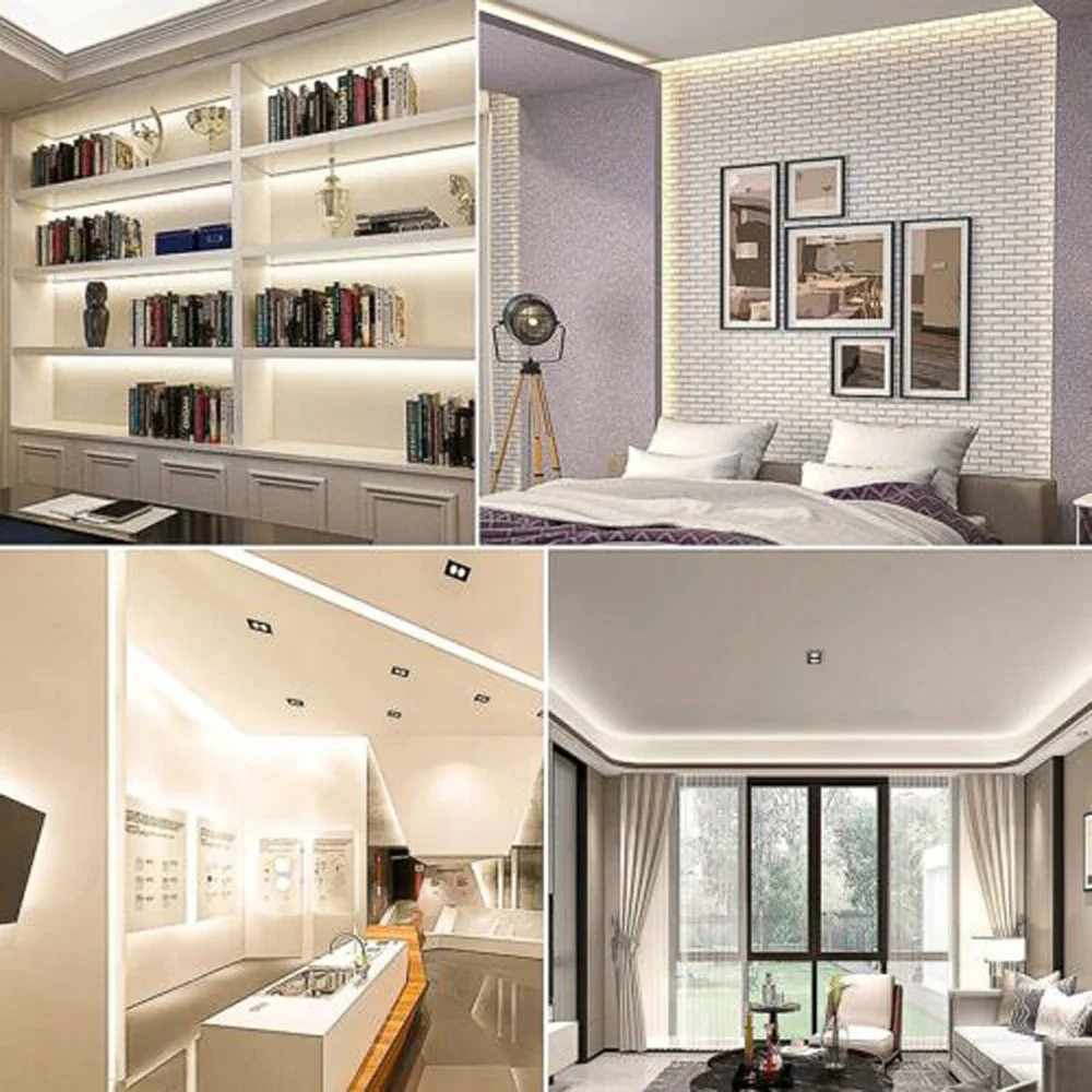 AC Led Strip Light 220V Lamp 2835 240 LEDs/M 5cm per cut IP67 Waterproof Outdoor flexible Led Strip Lights  Diode Tape Adhesive