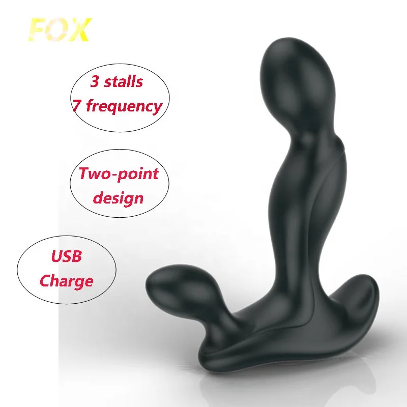 Remote Prostate Massager USB Charging Anal Vibrator G spot Mute Waterproof Unisex Adult Silicone Butt Plug Sex Toys Sex Shop