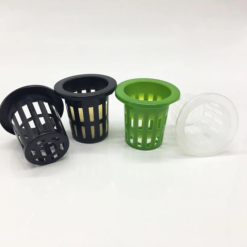 hydroponics square tube NFT Channel 200 to 68 MM Each with End Caps and Net pots