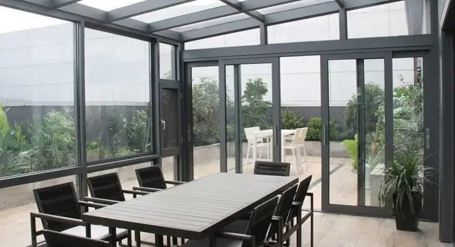 
New design Energy saving aluminium profile for sunroom 
