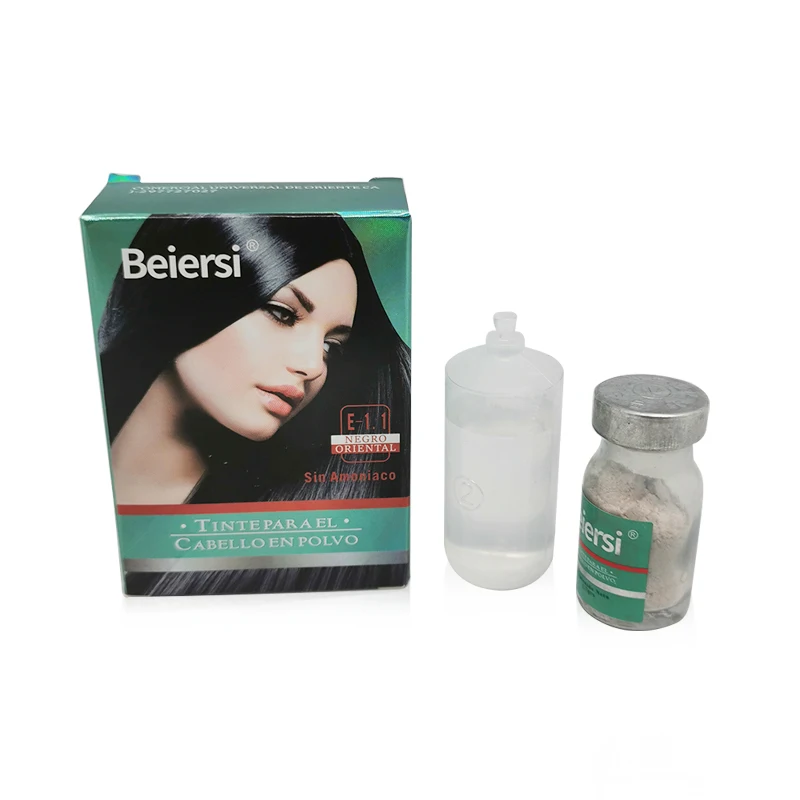 Beiersi natural black herbal indian popular henna powder hair color dye