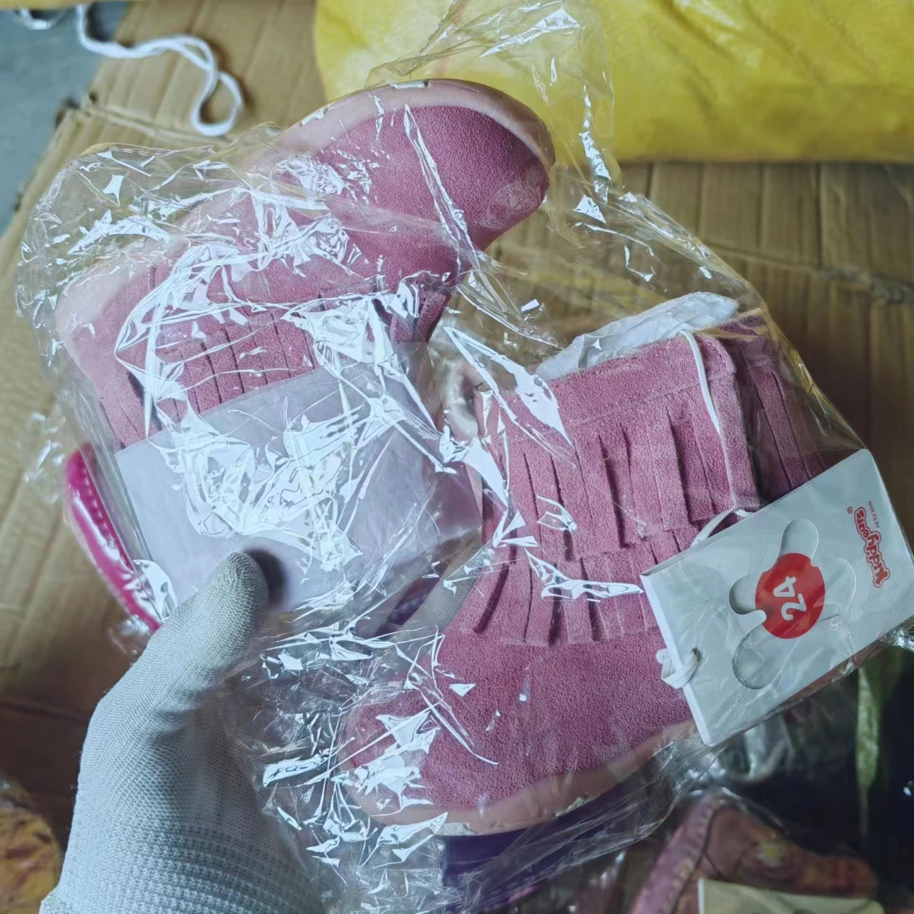 baby toddler shoes winter fleece thick Girls Pre Walker Baby Shoes bales  overstock surplus leftove boots