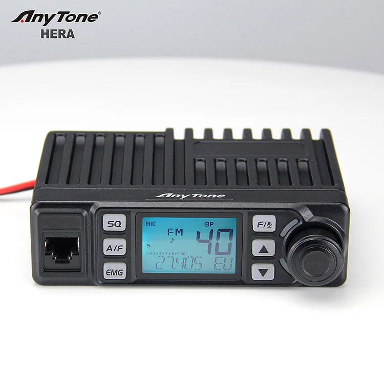 4 Вт Anytone HERA 27 МГц CB радио вход 12/24 В AM FM с cctcss DCC кодом UHF VHF радио 7 цветной дисплей