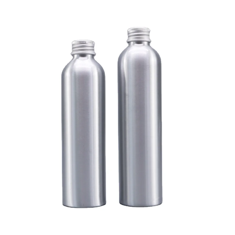 30ML-500ML Aluminum Bottle Empty Refillable Aluminum Bottles with Screw Cap