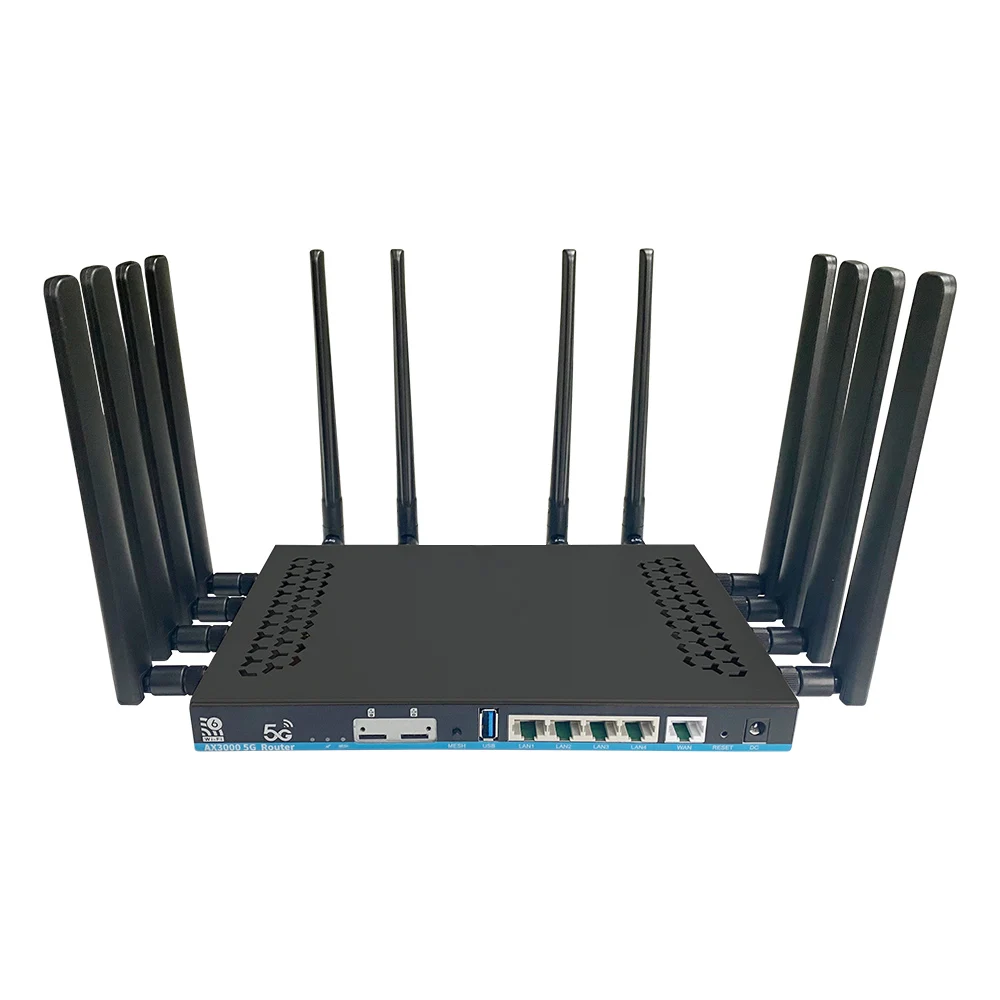 Gigabit dualband MT7981B chipset 3000Mpbs 802.11ax/ac 4G/5G WiFi 6 router with sim card slot
