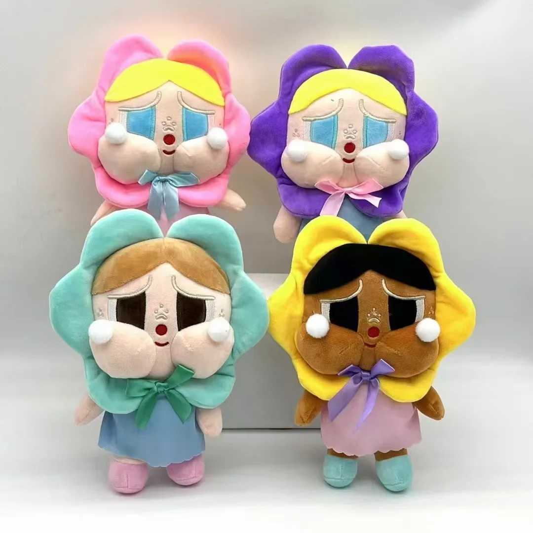 Spot Cross-border Sales Of Creative Cute Bow Tie Love Crying Doll Plush Doll