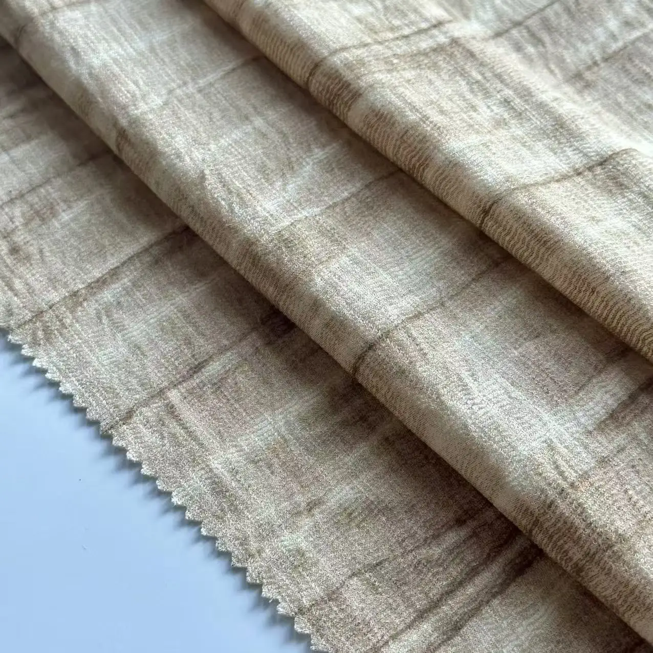 Autumn and winter vintage imitation bark fabric for coat dress pants etc