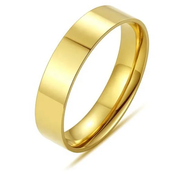 Yiwu Aceon Stainless Steel Comfortable Inside Flat Surface Brushed Custom Width DIY Laser Engrave Blank Stamping Ring