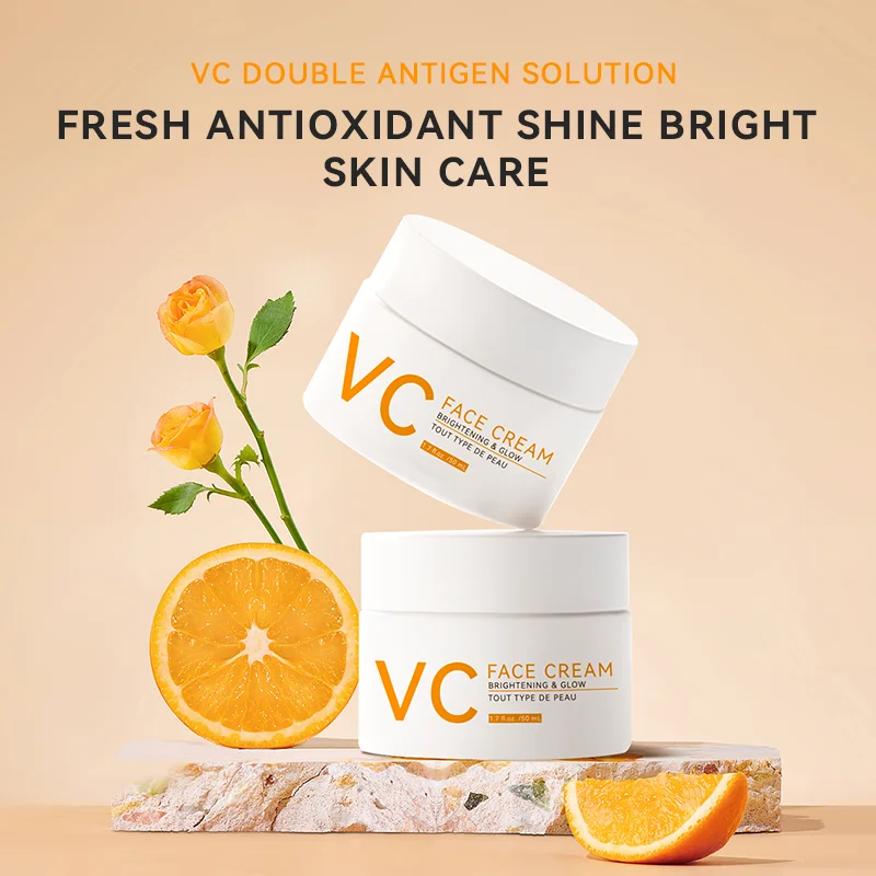 Enjoy Skin Vitamin C Whitening Brightening Glow Skin Hydrate Soft Smooth VC Moisturizer Moisturizing Face