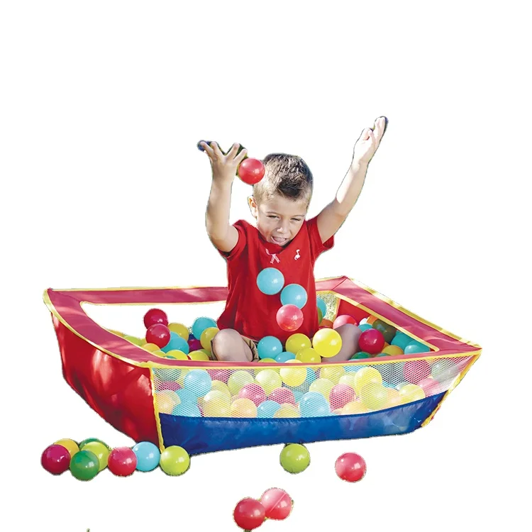 Baby Gift Indoor Outdoor Toys Organizer Storage Kids Soft Round Play Foam Ball Pit Toddler Boys Girls Slide