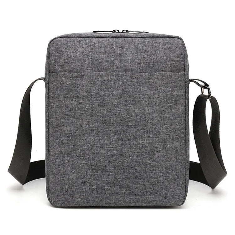 Black Nylon Unisex Crossbody Shoulder Bag For Men Cross Body Chest Case Waterproof Durable Women Lady Zipper Messenger Sling Bag