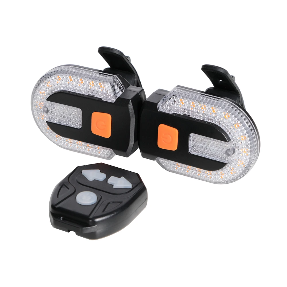 LED Remote Control Bicycle Safety Tail Light Black 50 Rechargeable Battery 15 ABS 24v Torch Magnet Led Camping Lamp Turn Signal