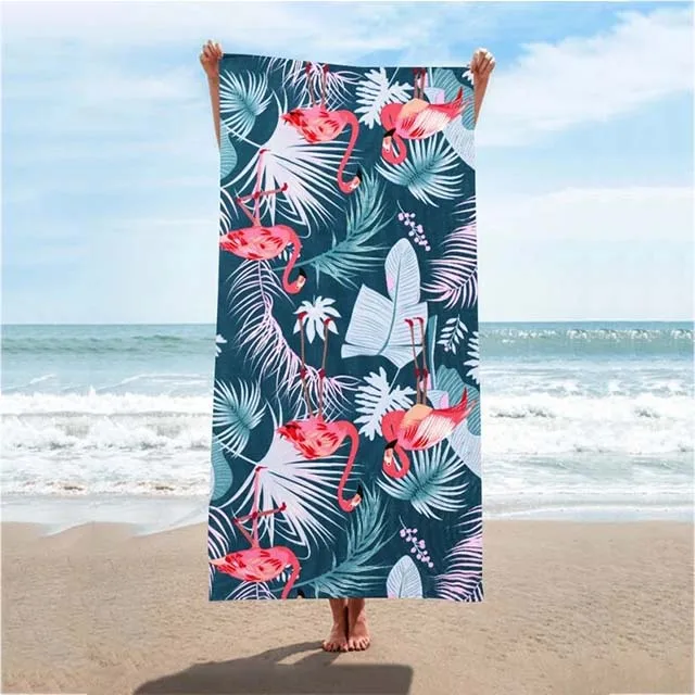 Wholesale Luxury Beach Towels with logo Custom Print Candy Theme Dry Fast Soft Lightweight Sand Free Beach Towel