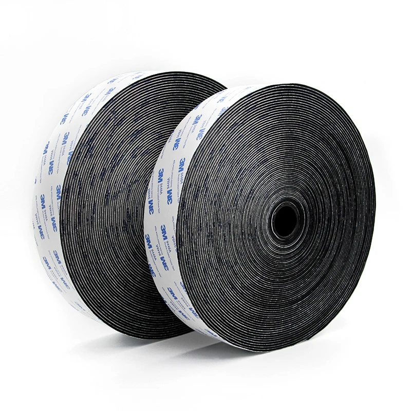 Custom Double Sided Velcroes 3 M Tape Self-adhesive Hook and Loop Tape Free Triathlon Shoes Waterproof Strong Stickness 3 M