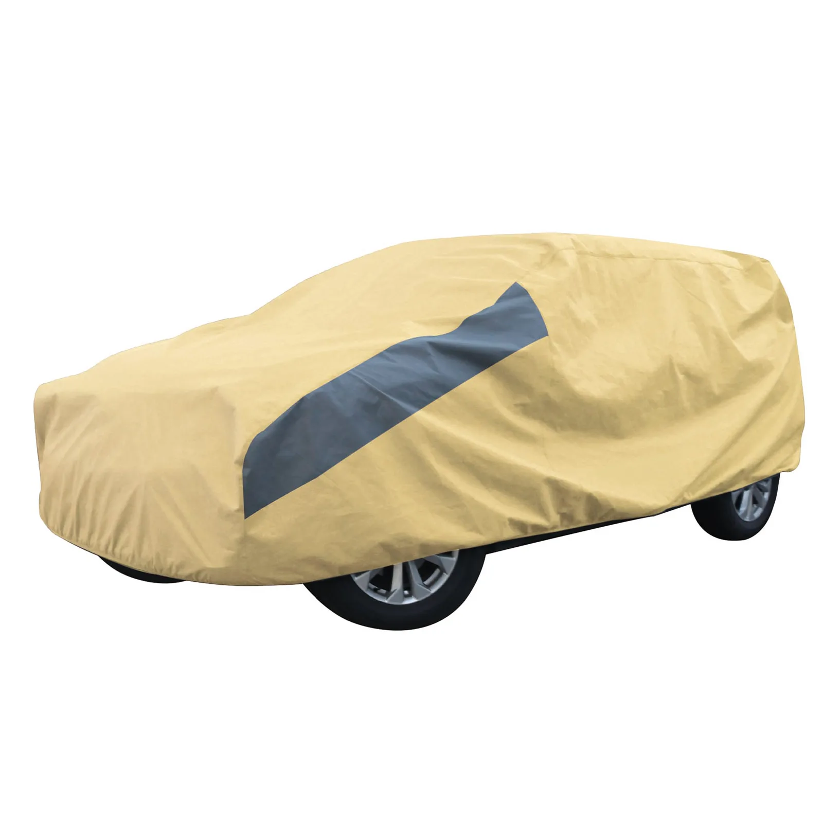 Super Soft SUV Custom Car Covers  3 Layers Breathable Outdoor Use SUV Car Cover