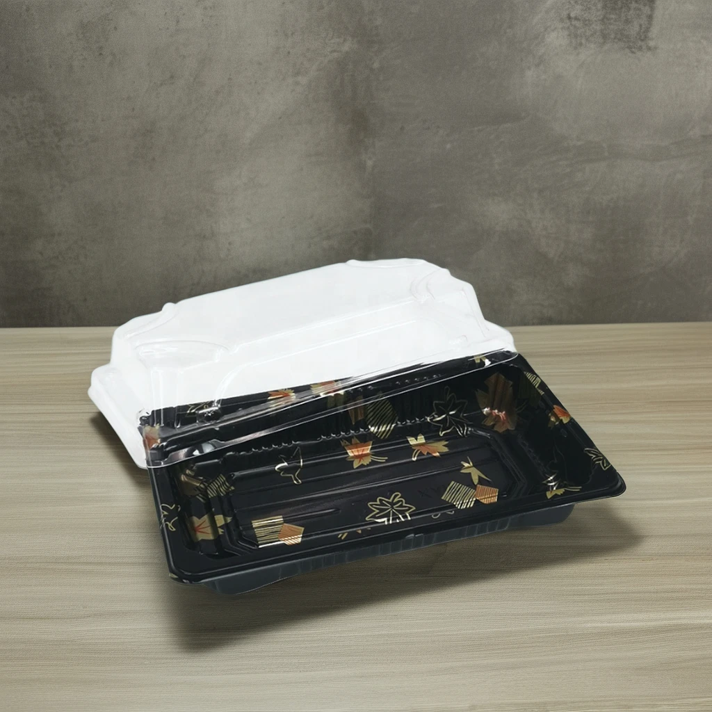 Индивидуальная одноразовая пластиковая коробка для