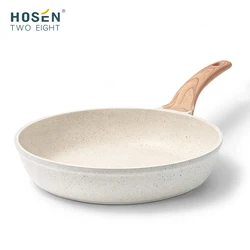 Amazon Same Paragraph Hot Sale Granite Non Stick Induction Cooker Egg Frying Pan Cookware Kitchenware Skillet Pots And Pans Set