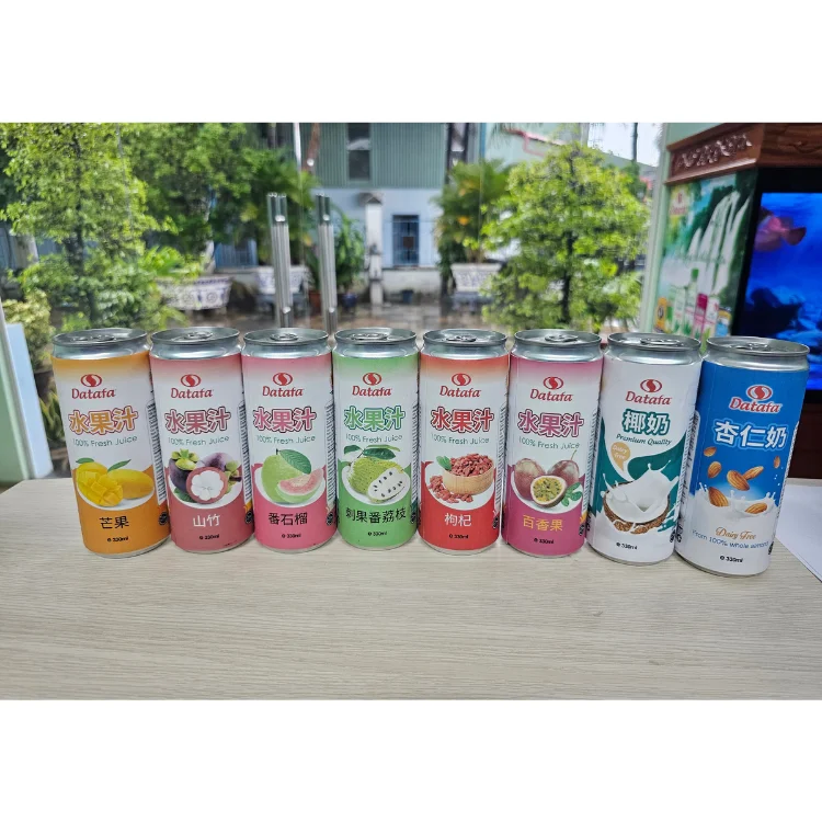 Fruit Juice Datafa Fresh Juice Other Beverages Powder Juice Customized Logo Carton Box Vietnam Manufacturer
