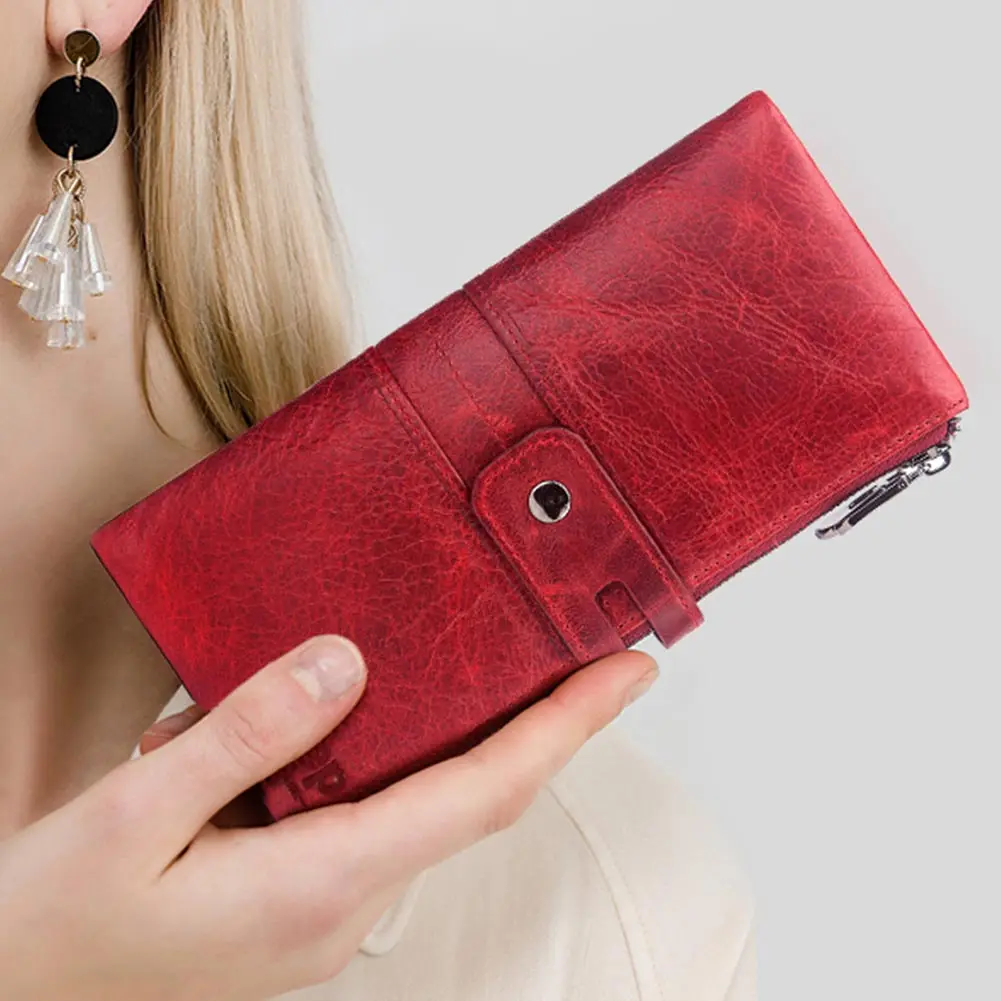 Humerpaul female phone purse fashionable lady zipper card holder bag girls key money clip luxury real leather women wallet (62191887106)