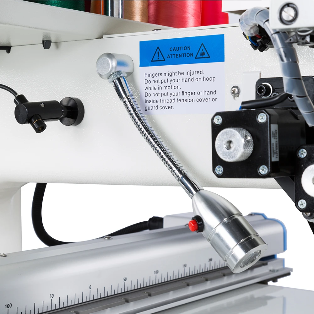 
BAI High speed single head computer 360*510mm 12 needle hat t-shirt embroidery machine 