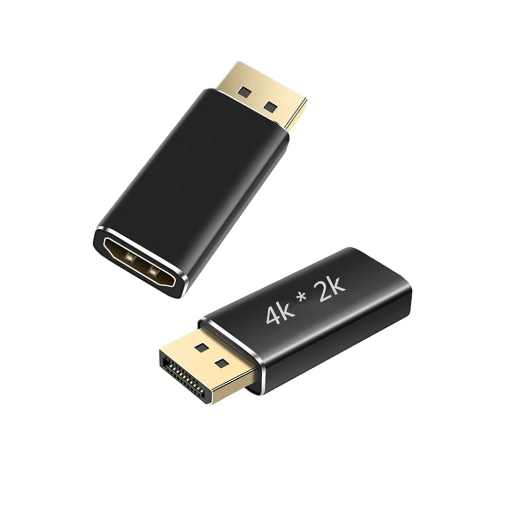 OEM DP Displayport 1.2 To HDMI 2.0 4K 60Hz Adapter Converter Display Port To HDMI 4K Adaptor