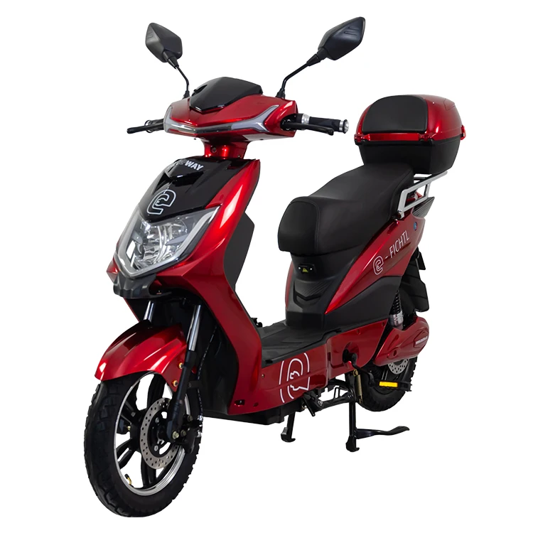 2024 Hot Sale Electric Scooter Bike 500W High Power E Motorcycle Hydraulic Disc Brake Electric Moped For Adults