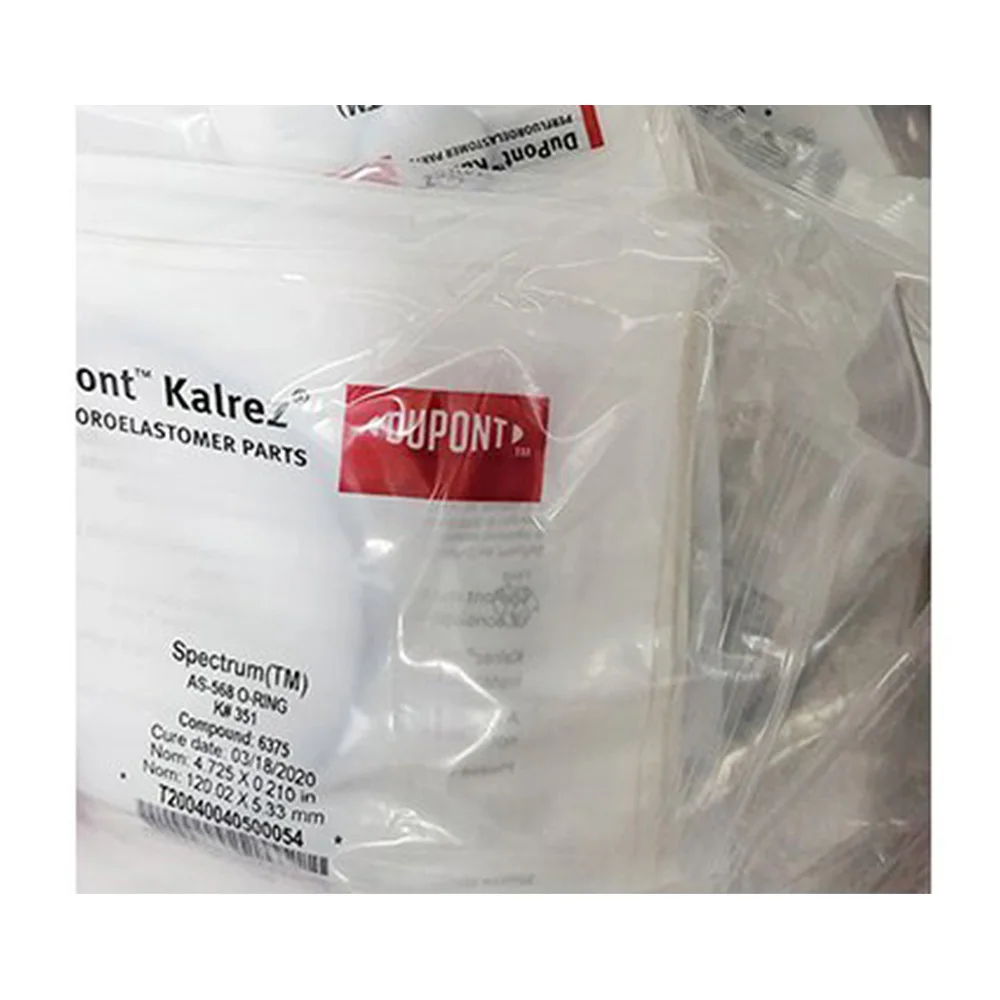 FFKM Kalrez 0090 Fluoroelastomer Rubber Seals Raw Material dupont FFKM black rubber