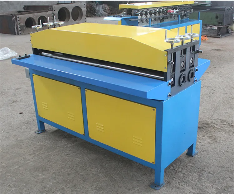 Five-Wire Seven-Wire Iron Air Duct Leveling And Reinforcing Bar Machine