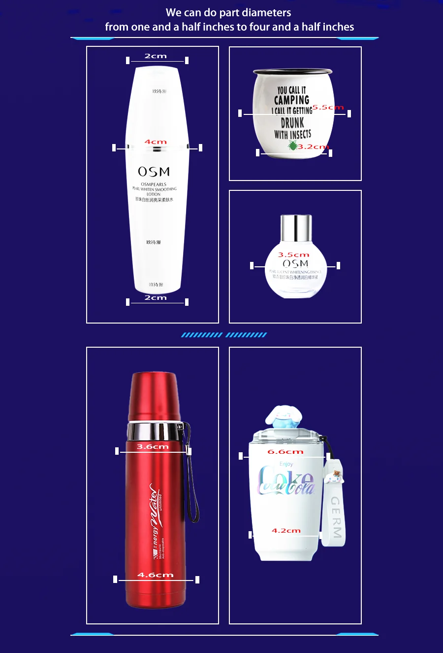 DOM SEM uv printer supplier products uv cylinder printers for bottle printing machine