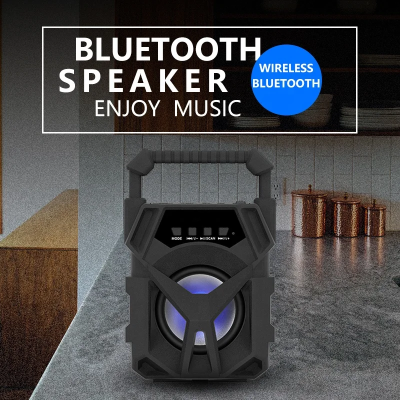  Портативный Bluetooth подключен полный спектр динамик для смартфона ноутбука плеер открытый беспроводной