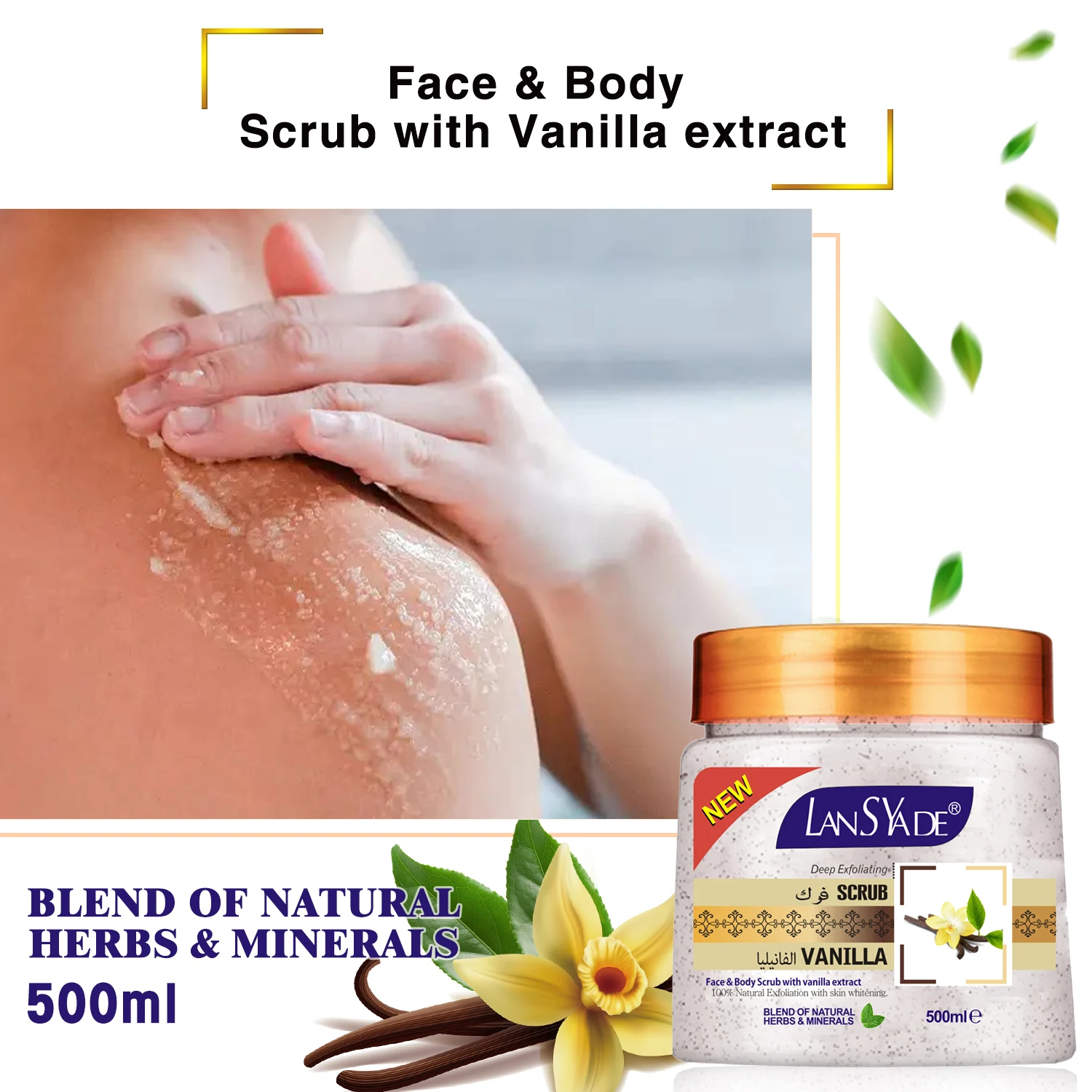 Cranbetty Bath Scrub Natural Whitening Exfoliating scrub Facial Body Organic brightening clean dark spots Skin Care