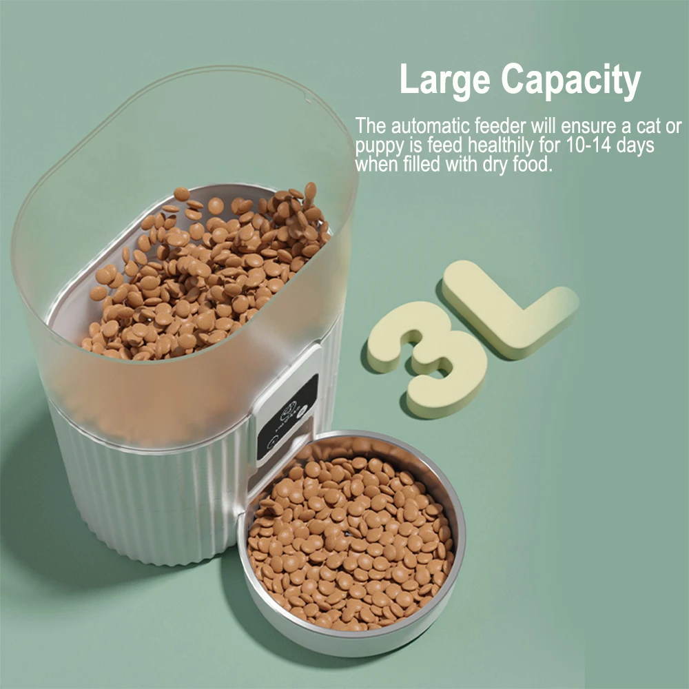 Wholesale Goods In Stock Hoopet Smart Smart APP Feeding Automatic Pet Dog Cat Food Feeder