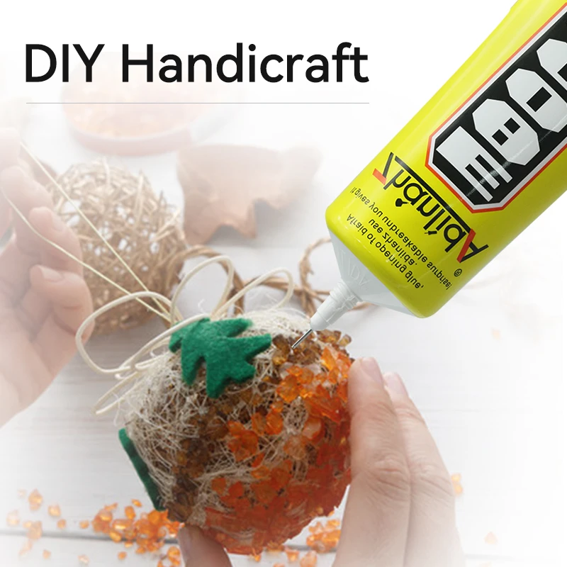 Zhanlida E8000 15ml Wallpaper Repair Book Deglue Fabric Rhinestone Glue Multi-Purpose Glue E8000 Transparent Glue