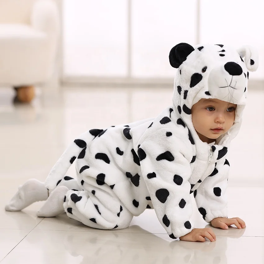 Halloween costume Panda Baby Animal Onesie Kid Pink Cow Romper Toddler Halloween costume