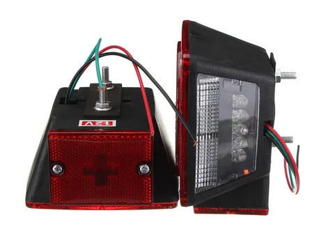 HST-20405 80 LED Tail Lights 24V Red Rear Lamp Universal  12V Combination Tail Lights Fit For Truck Tractor Trailer