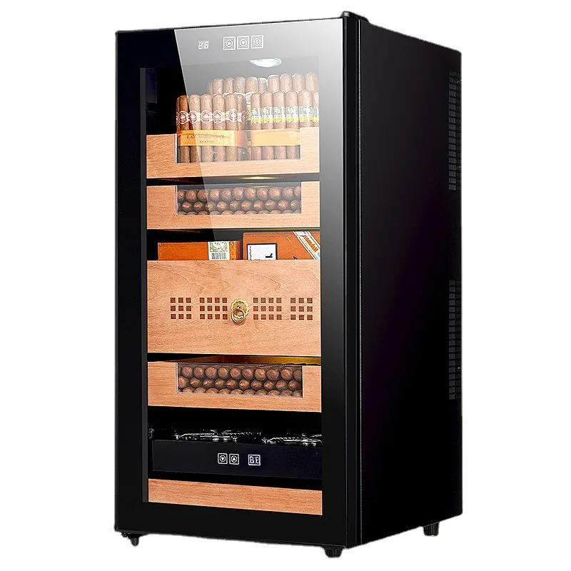 Коммерческий большой деревянный шкаф для сигар VANACE jc23 2000 цифровой подвесной холодильник