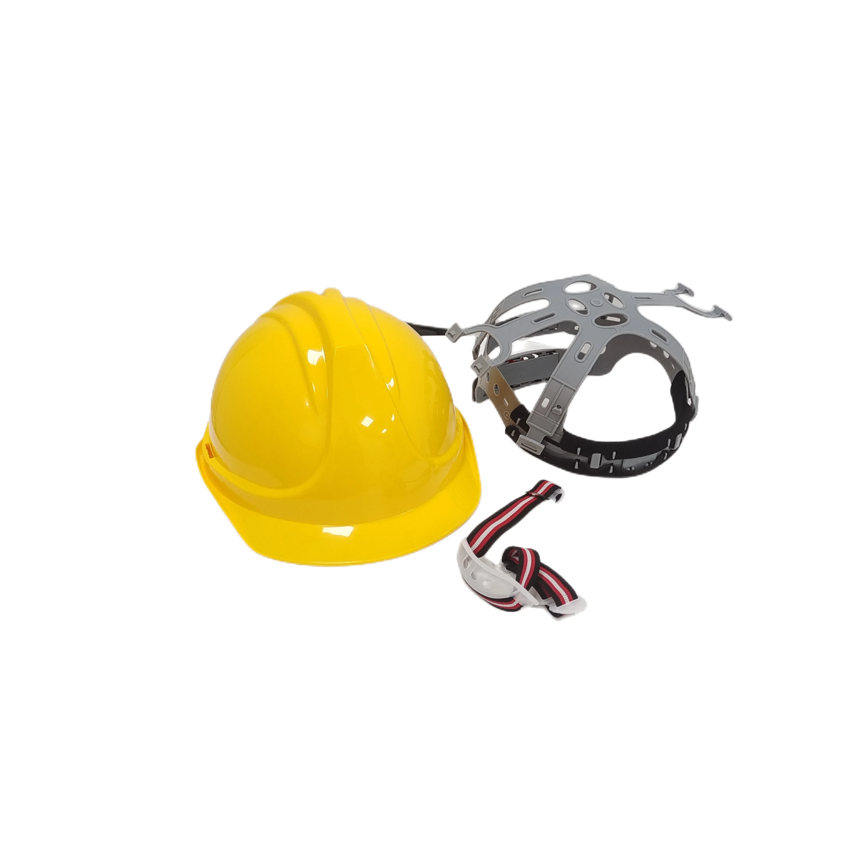 PP 4g custom msa jsp smart helmet construction safety fire helmet ansi vented mining hard hat