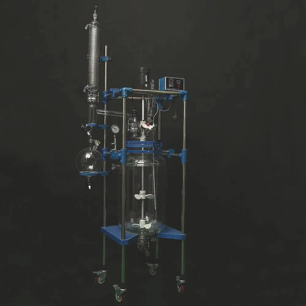 20л 50л лаборатория chemglass стекло в оболочке реактора