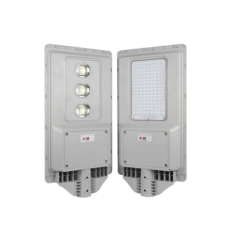 Outdoor Waterproof Integrated Solar Powered Street Lamp with Remote Control LED All in One Solar Street Lights For Road Stadium