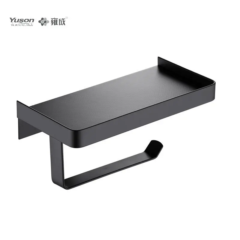 Лидер продаж держатель туалетной бумаги Yuson 12786B-MB с покрытием из розового золота SUS304 и полкой для ванной комнаты