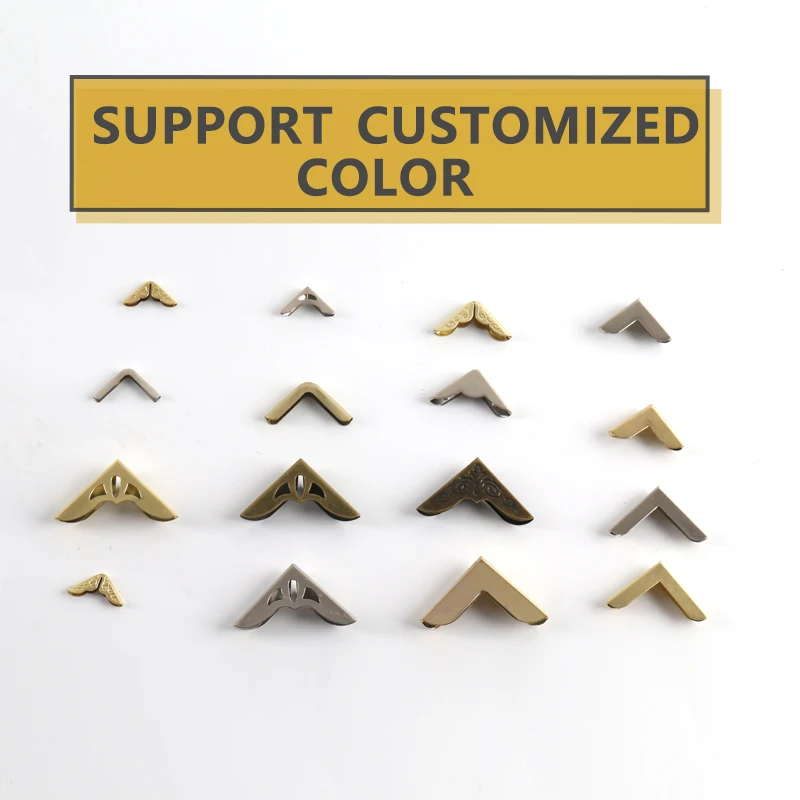 metal book corners bronze 20mm nickel color book edge metal corner diary metal corners books