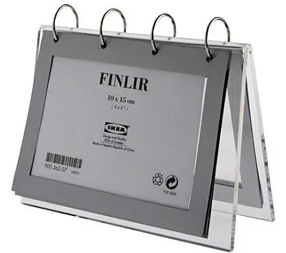 
V-Shape Acrylic Calendar Stand Photo Desktop Display Stand 