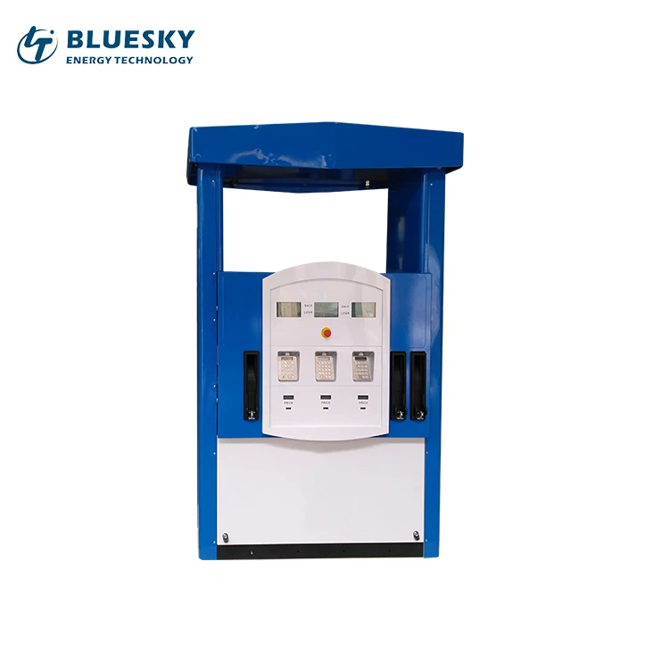 Bluesky Good Price Petrol Station Three Pump Commercial Fuel Dispenser