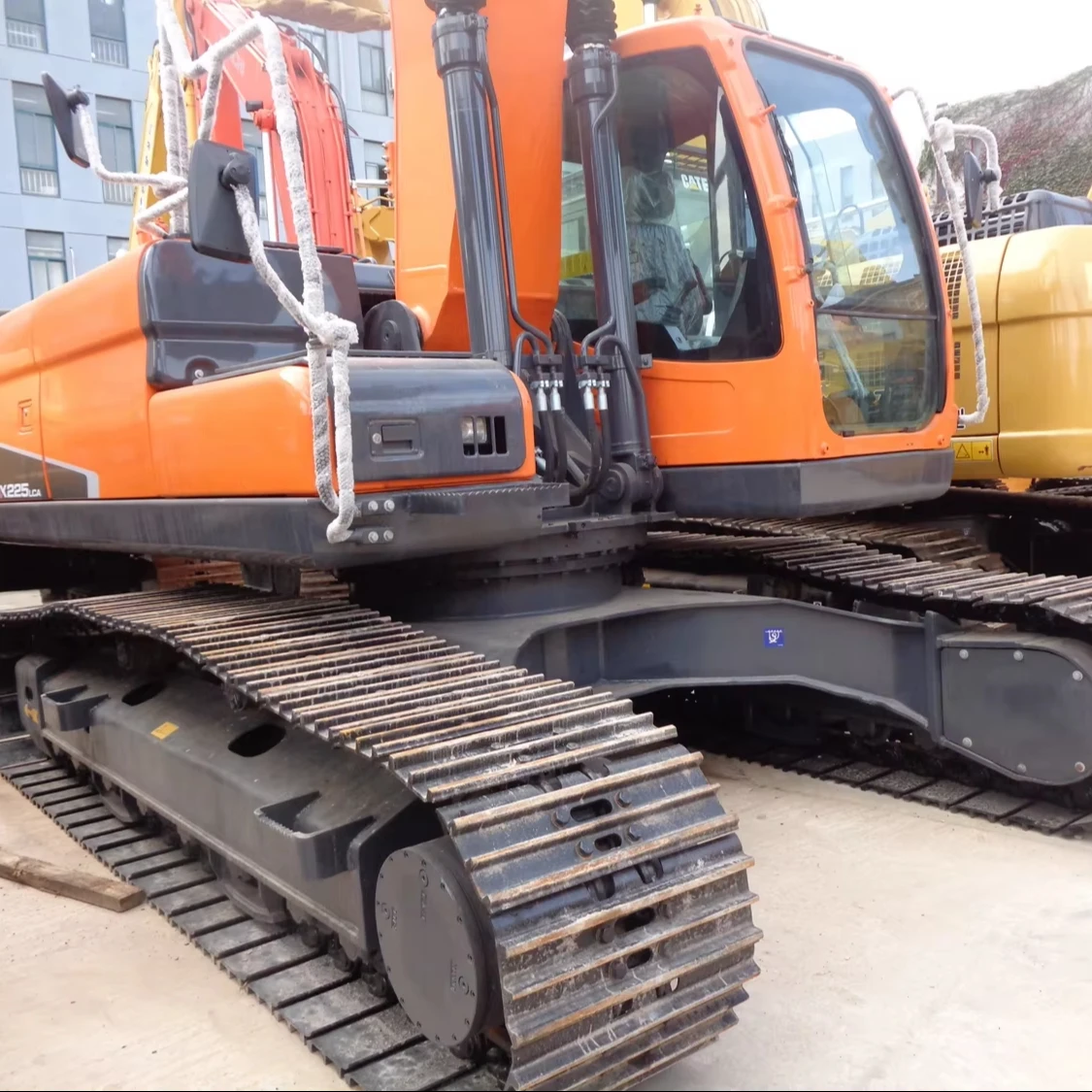 Высококачественный Корея б/у экскаватор 25 тонн Doosan Dx225 гидравлический гусеничный подержанный