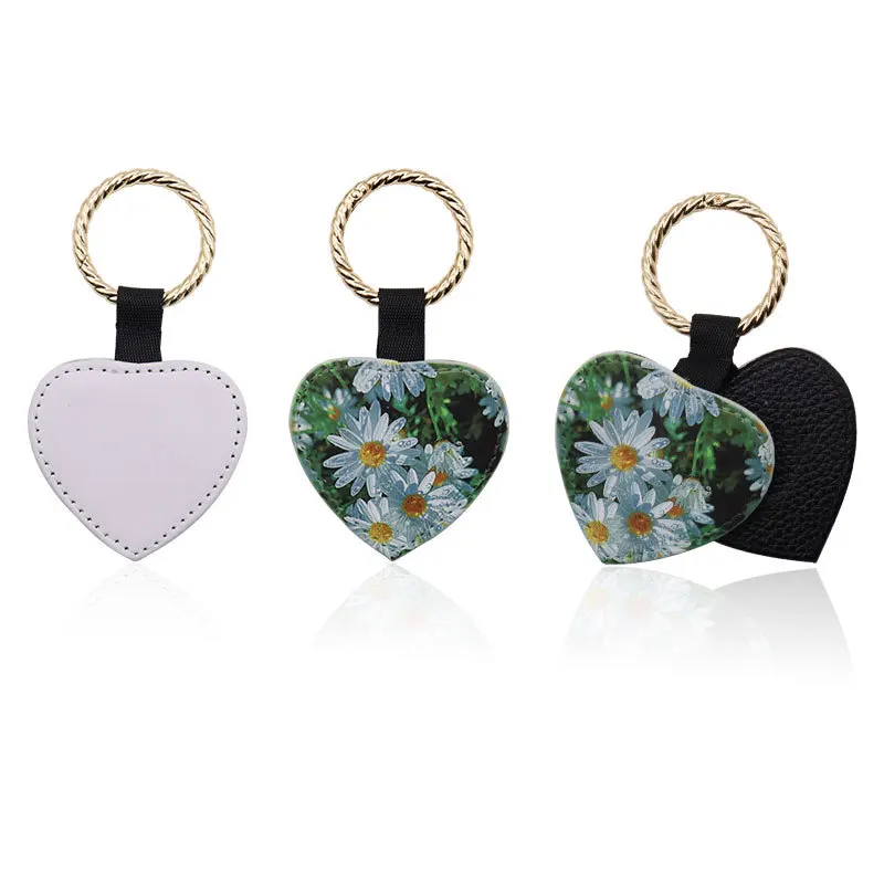 Subli-forward DIY Personalized Metal Hat Clip With Custom PU Leather Sublimation Blank Magnetic Hat Clip for Heat Press Printing