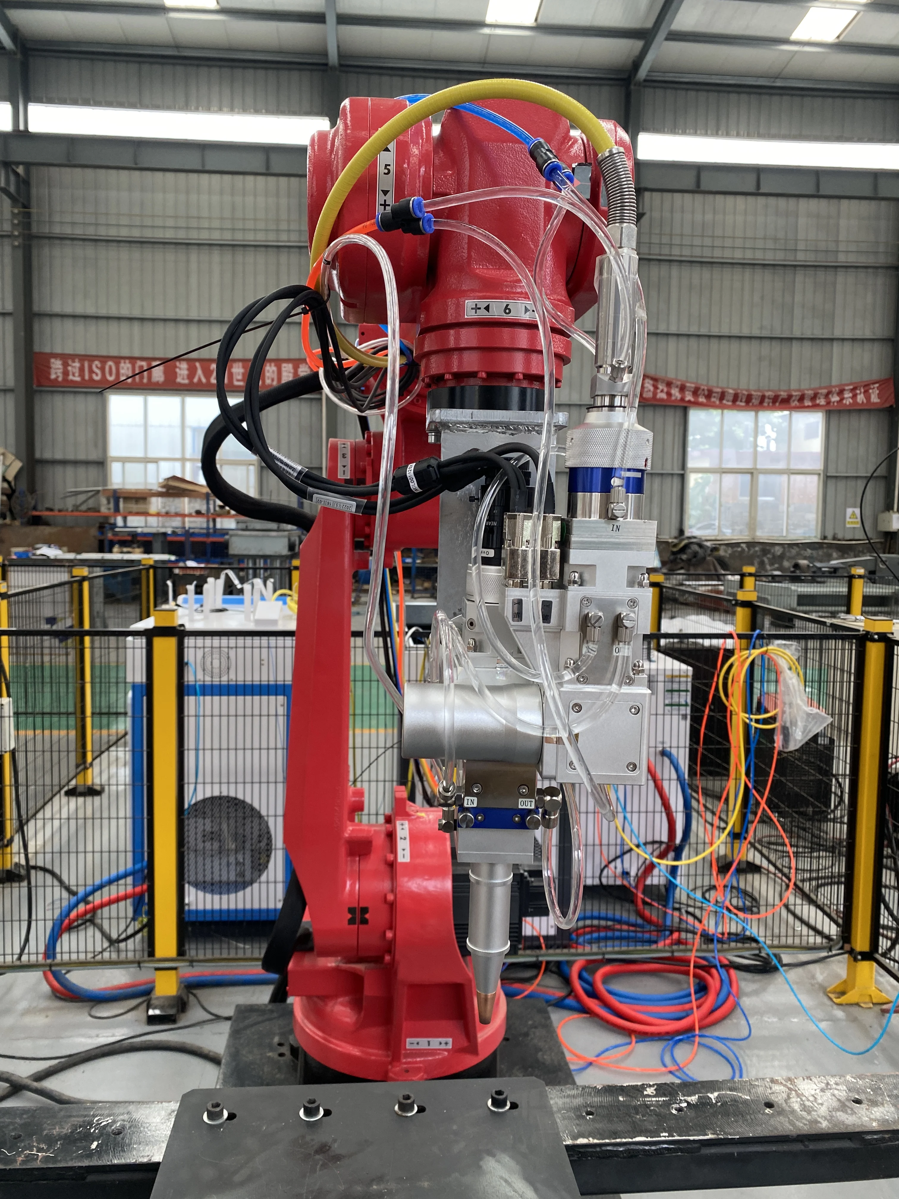 Industrial Robot Arm Laser Welding with CCD Robot With Automatic Welding Robot Arm 6 Axis Welder